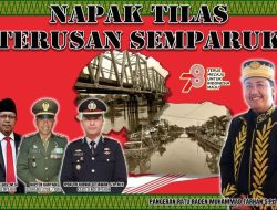 Napak Tilas dengan Perahu di Terusan “Teraju Amas” Semparuk