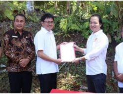 Walikota Manado Hadiri Penyerahan Aset Lahan Pemakaman Umum Berasal dari REI Sulut