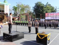 Jabatan KabagRen Polres Takalar Resmi Berganti