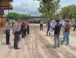 Massa SMMI unjuk Rasa di Depan Kantor Dinas Perikanan dan Peternakan Batu Bara