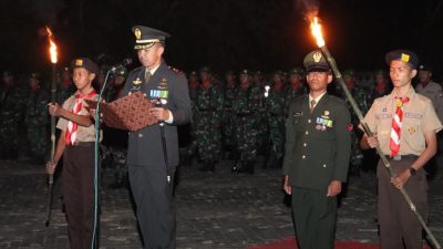 Kapolres Takalar Hadiri Apel Kehormatan dan Renungan Suci di TMP Polongbangkeng
