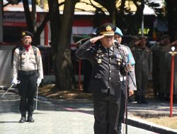 AKBP Supriyanto Pimpin Upacara Penghormatan dan Tabur Bunga di TMP Taccorong