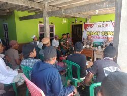 Gelar Jumat Curhat, Polres Takalar Jalin Silaturahmi dan Komunikasi dengan Warga Rewatayya