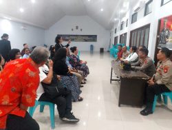 Polda Sulsel Gelar Minggu Kasih di Gereja GPIB Manggamaseang