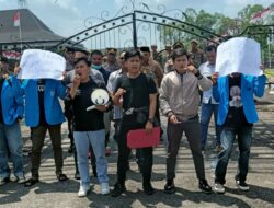 Pj. Bupati Tebo di Demo BEMSI Provinsi Jambi