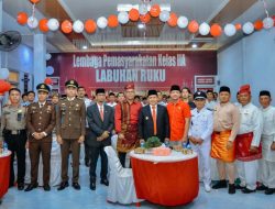 Pemkab Batubara Beri Remisi 38 Wabin Lapas Labuhan Ruku Langsung Bebas