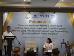 Kejaksaan Agung Meluncurkan Pedoman Nomor 2 Tahun 2023