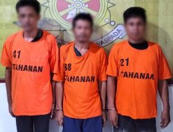 Polres Simalungun Berhasil Ungkap Kasus Pencurian Kendaraan, Tiga Pelaku Diringkus