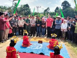 Pj Bupati Tebo, Panen Padi Bersama di Kecamatan Tengah Ilir Kab Teb
