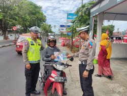 Hari ke-9 Operasi Zebra Pallawa 2023, Satlantas Polres Takalar Laksanakan Penyuluhan dan Sosialisasi