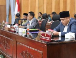 Rapat Paripurna Penyampaian 9 Fraksi Nota RAPBD 2024 Tentang Penyertaan Modal Tirta Tanjung Kab.Batu Bara