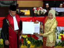 Hj. Warda Dg Mamala Resmi jadi Ketua DPRD Morowali Utara