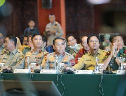 Kapolda Jambi ikuti Rapat Koordinasi Khusus Terkait Upaya Penanggulangan Karhutla