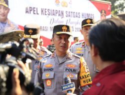 Humas Polri Gelar Pasukan Kesiapan Satgas dalam Pengamanan Pemilu 2024
