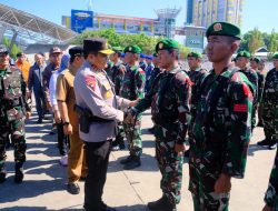 Pemilu Segera Berlangsung, Polda Sulsel Apel Gelar Pasukan Operasi Mantap Brata 2023-2024