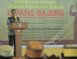 Pj. Bupati Takalar Kukuhkan Pengurus Lembaga Pusaka dan Sejarah Lipang Bajeng