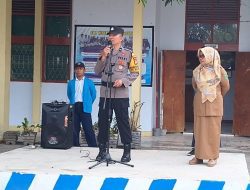 Bhabinkamtibmas Berikan Sosialisasi Bahaya Narkoba dan Kenakalan Remaja