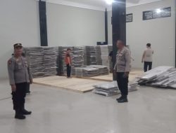 Polres Bangka Barat Pengamanan Gudang Logistik Pemilu KPUD Pastikan Aman