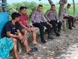 Kapolsek Mapsu Ajak Warga Bersinergi Jaga Kamtibmas Aman dan Damai Menyongsong Pemilu 2024