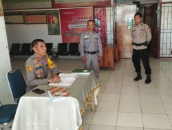 Wakapolres cek Personel Pengamanan Kantor KPU dan Bawaslu Takalar