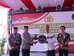 Warga Ciamis Dapat Bantuan Sumur Bor dan Paket Sembako dari Operasi NCS Polri