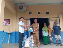 Kembali, PTPN Unit Lagan Berbagi Beras Ke Masyarakat Sekitar Perusahaan