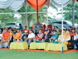 Lomba Baris-Berbaris Peringati HUT ke-78 PGRI dan HGN 2023 di Batu Bara Berlangsung Meriah