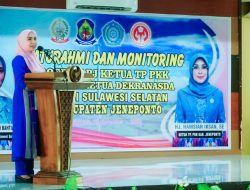 Pj. Ketua TP PKK Provinsi Sulsel Puji Realisasi Program PKK Jeneponto 