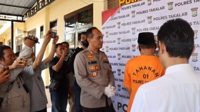 Ungkap Kasus Peredaran Narkoba, Polres Takalar Gelar Konferensi Pers