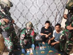 Satgas Pamtas RI-MLY Yonarmed 16/ TK Gagalkan Transaksi Narkoba Jenis Sabu Seberat 25 Gram