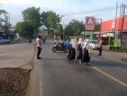 Berikan Rasa Aman dan Nyaman, Polsek Polut Gelar Pengaturan Pagi