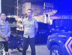 Patroli Rutin ke Tempat Keramaian yang di Laksanakan Anggota Polsek Muntok
