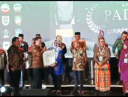 Bupati Jeneponto Terima Penghargaan Swasti Saba Padapa dari Kemenkes RI