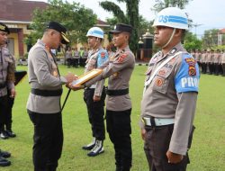 PTDH Personil Polres Tanjab Timur