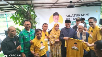 Silaturahmi Relawan Iwan Saputra, Haji Ujang Cukanda : Kami Optimis Menang