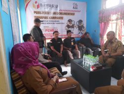 Raker Panwaslucam Sukalarang Gelar Publikasi dan Dokumentasi Terkait Pemilu 2024