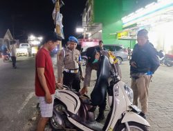 Operasi Cipta Kondisi Polsek Galut, Antisipasi Aksi Kriminal di Malam Hari