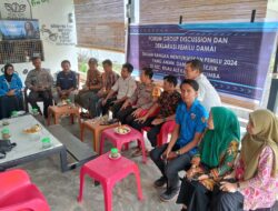 Hadiri FGD dan Deklarasi Pemilu Damai Kapolsek Rilau Ale Ajak Semua Jaga Kamtibmas