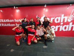 Pijatan Atikoh Bikin Alam Ganjar Menang Tanding Badminton