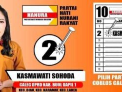Caleg Dari Partai Hanura kasmawati Sahoda. S Akan Tampung Aspirasi Masyarakat di Kabupaten Buol
