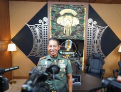 Kepala Staf Angkatan Darat Resmikan Studio Podcast 