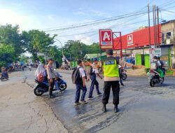 Pengaturan Pagi Polsek Polut, Berikan Pelayanan Prima Kepolisian Bagi Masyarakat
