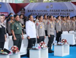 Bakti Sosial, Pasar Murah dan Bazar UMKM Polri