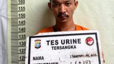 Pengedar Narkotika Jenis Sabu di Tangkap Polisi