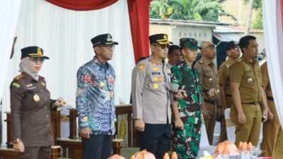 Kapolres Takalar hadiri Apel Siaga Pengawasan Masa Tenang