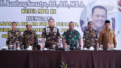 Keluarga Besar TNI/Polri (FKPPI dan PEPABRI) Kebumen, Ketua MPR RI Bamsoet Ingatkan Masyarakat Menggunakan Hak Pilih
