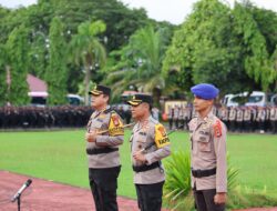 Pimpin Apel Pemberangkatan PAM TPS, Kapolda Sulsel : Laksanakan Tugas Secara Ikhlas