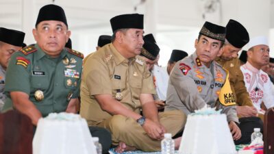 Pemprov Sulsel Bersinergi Dengan Polda Sulsel Gelar Dzikir dan Doa kebangsaan Dalam rangka Pemilu Damai 2024