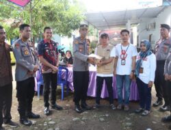 Polres Takalar Bekerjasama Dinas Kesehatan Lakukan Pemeriksaan Kesehatan