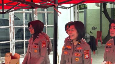 Penguatan Psikologis Terhadap Personil Polri Yang melaksanakan pengamanan Kotak Suara di Kantor PPK Rappocini Makassar